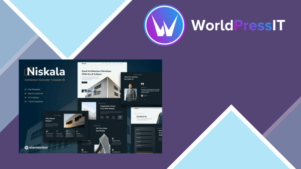 Niskala – Architercture Elementor Template Kit