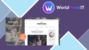 Portada - Elegant Blog Blogging WordPress Theme