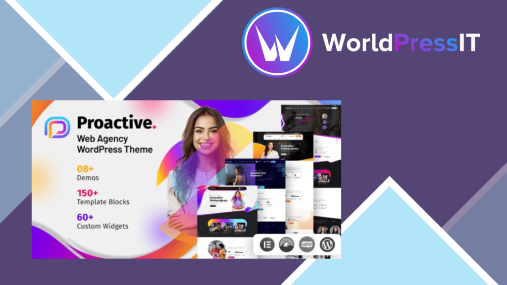 Proactive - Web Design Agency WordPress Theme