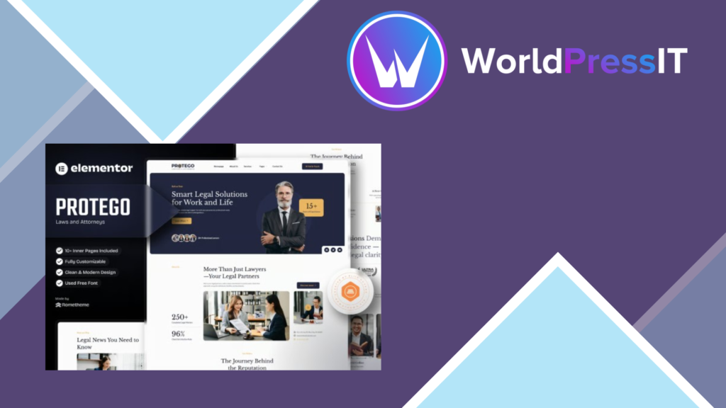 Protego – Lawyers and Attorneys Elementor Template KitsLatest Protego – Lawyers and Attorneys Elementor Template Kits