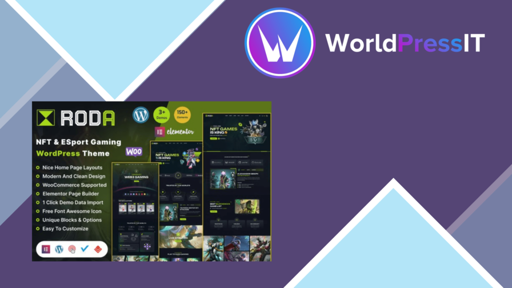 Roda – Gaming Store and eCommerce WordPress Theme