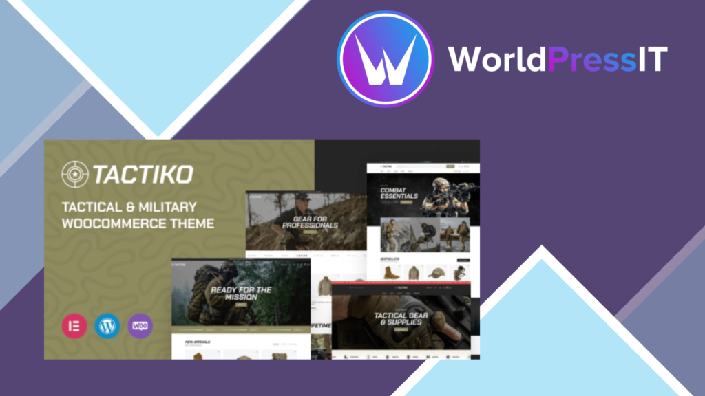 Tactiko - Tactical and Military Shop WooCommerce Theme