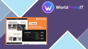 Tokona – Tools Store Ecommerce Elementor Pro Template Kit