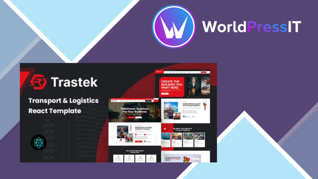 Trastek – Transport and Logistics Template Kit