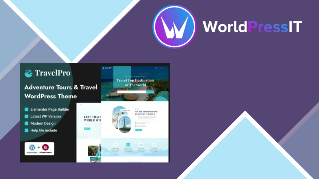 TravelPro – Tours and Travel Agency WordPress Theme