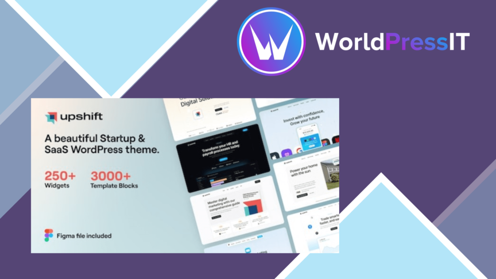 Upshift - Startup and SaaS WordPress Theme