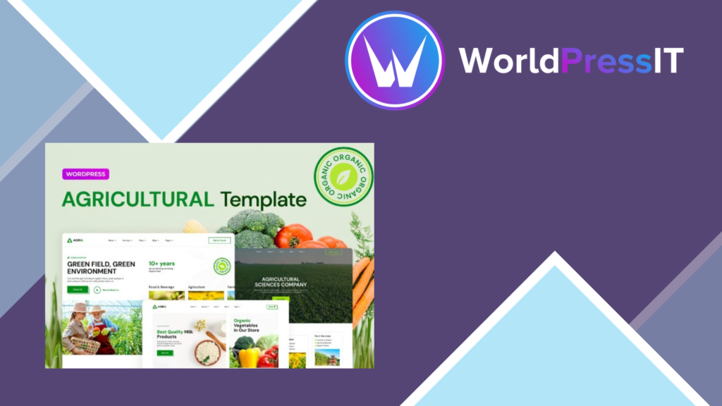 Agria – Agriculture Company Elementor Pro Template Kit