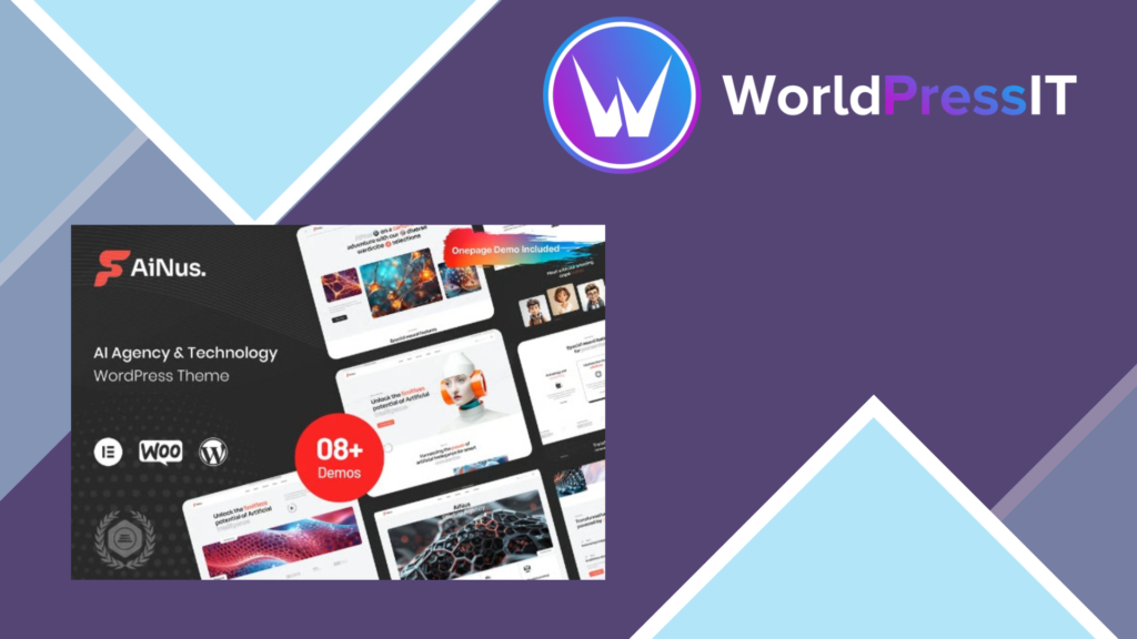 Ainus – AI Agency and Technology WordPress Theme