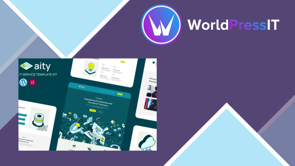 Aity – IT and Software Service Elementor Template Kit