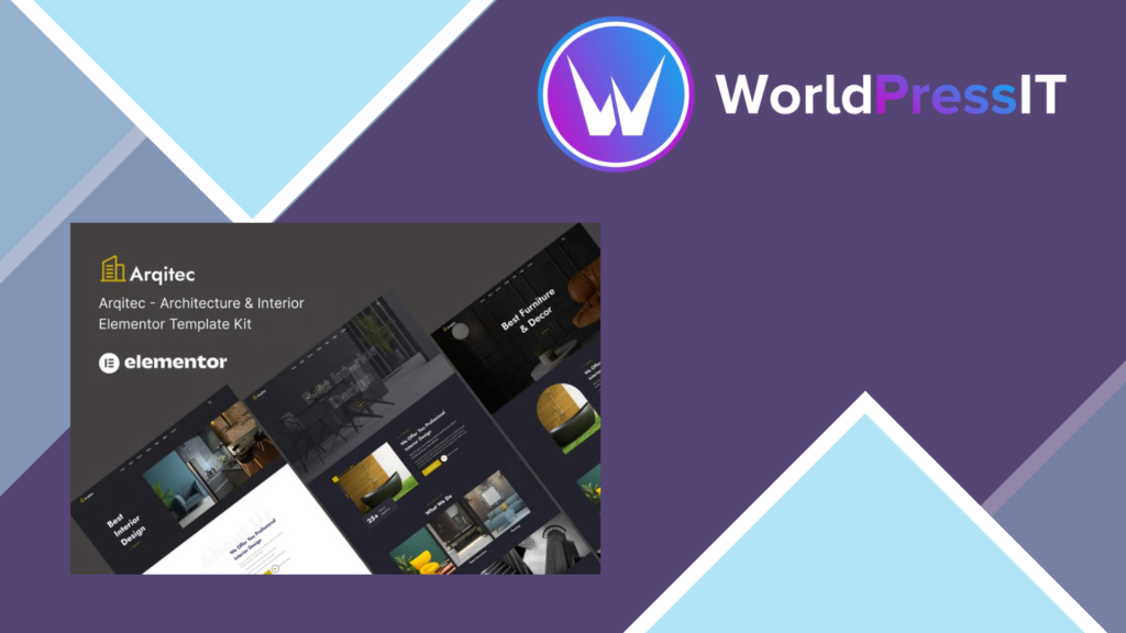 Arqitec – Architecture and Interior Elementor Template Kit