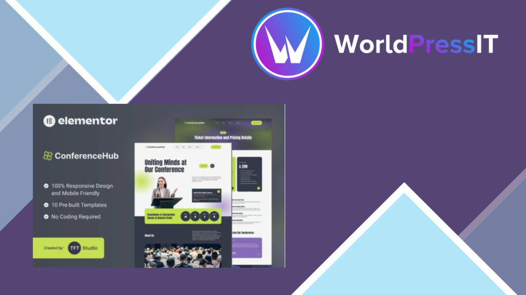 ConferenceHub – Professional Event Elementor Template KitLatest ConferenceHub – Professional Event Elementor Template Kit