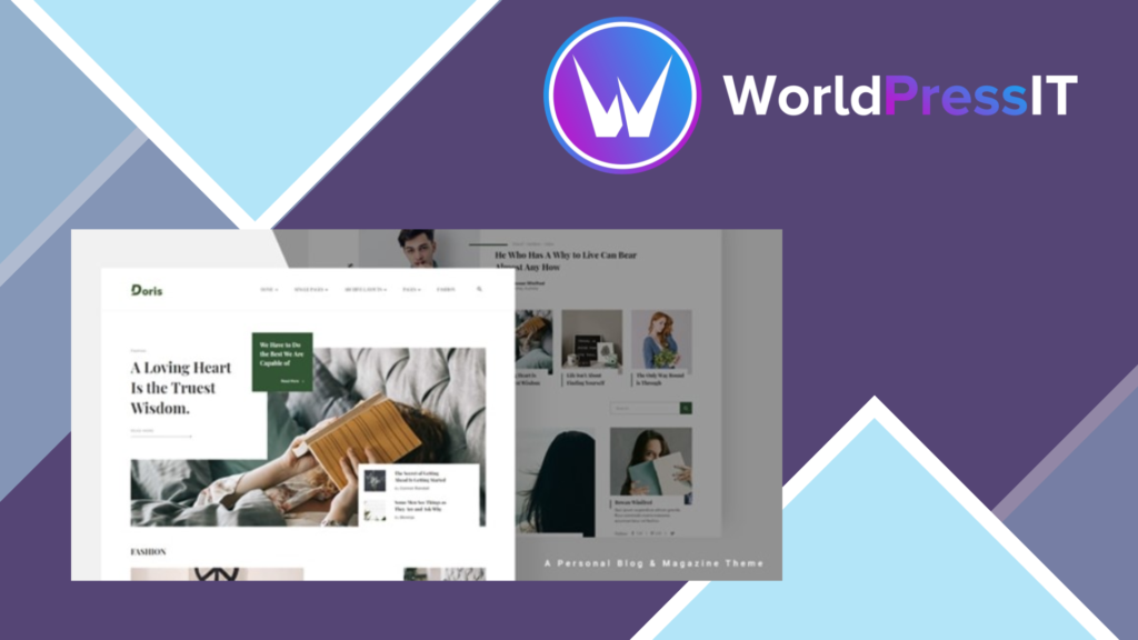 Doris - Creative WordPress Blog and Magazine Theme
