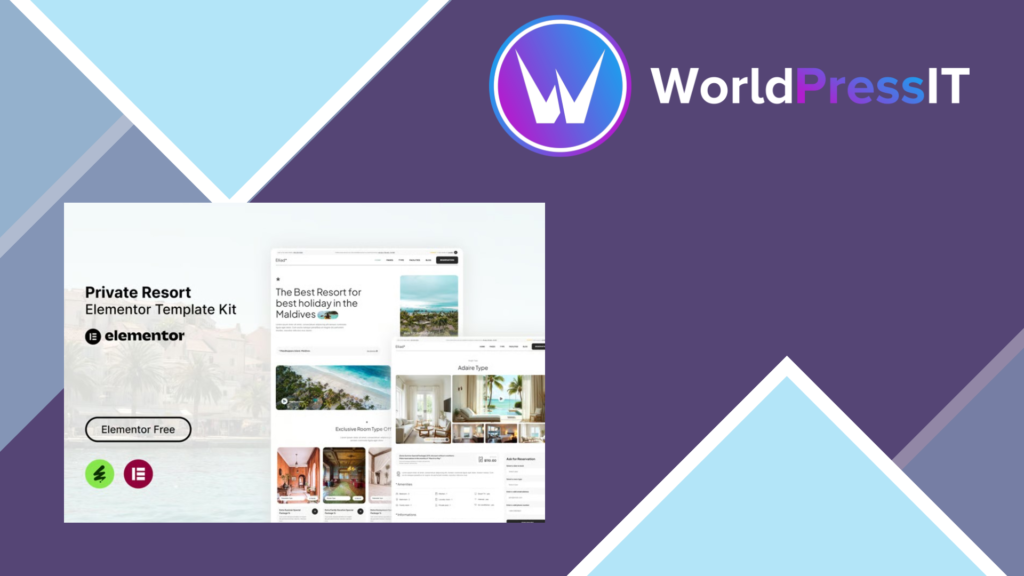 Elliad – Private Resort Elementor Template Kit