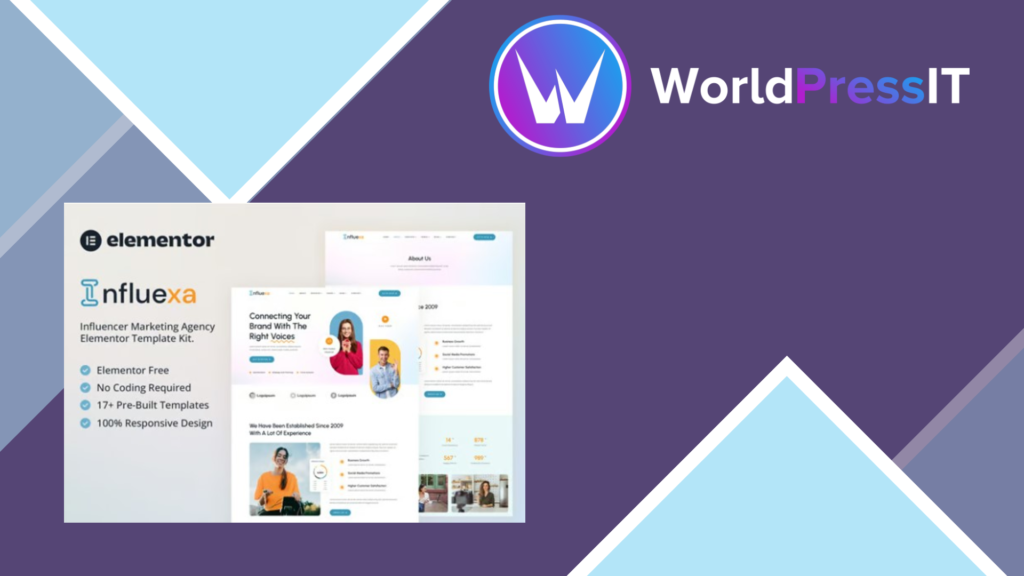 Influexa – Influencer Marketing Agency Elementor Template KitLatest Influexa – Influencer Marketing Agency Elementor Template Kit