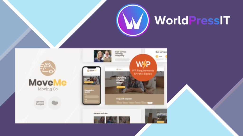 MoveMe | Moving and Storage Relocation Company WordPress Theme