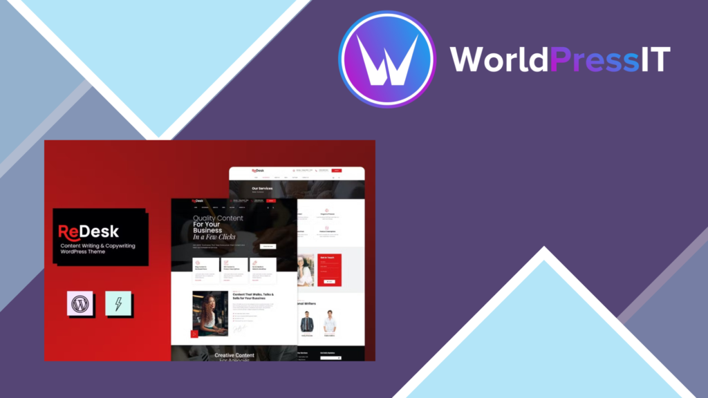 ReDesk - Content Writing and Copywriting Theme