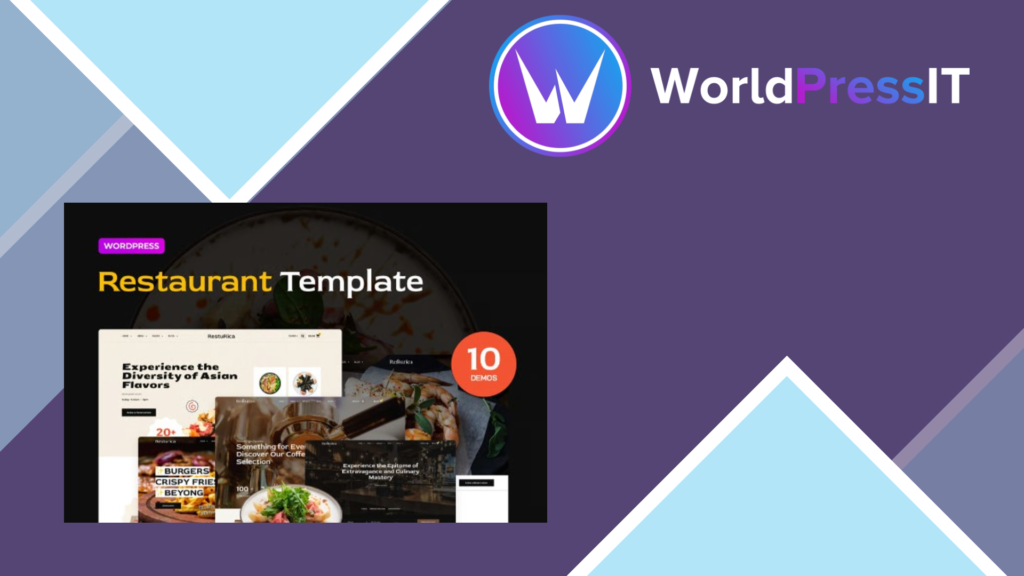 Resturica – Food Industry Elementor Pro Template Kit