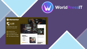 Rhazor – Barbershop and Hair Salon Elementor Template Kit