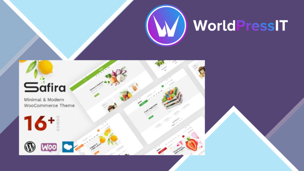 Safira - Food and Organic WooCommerce WordPress Theme