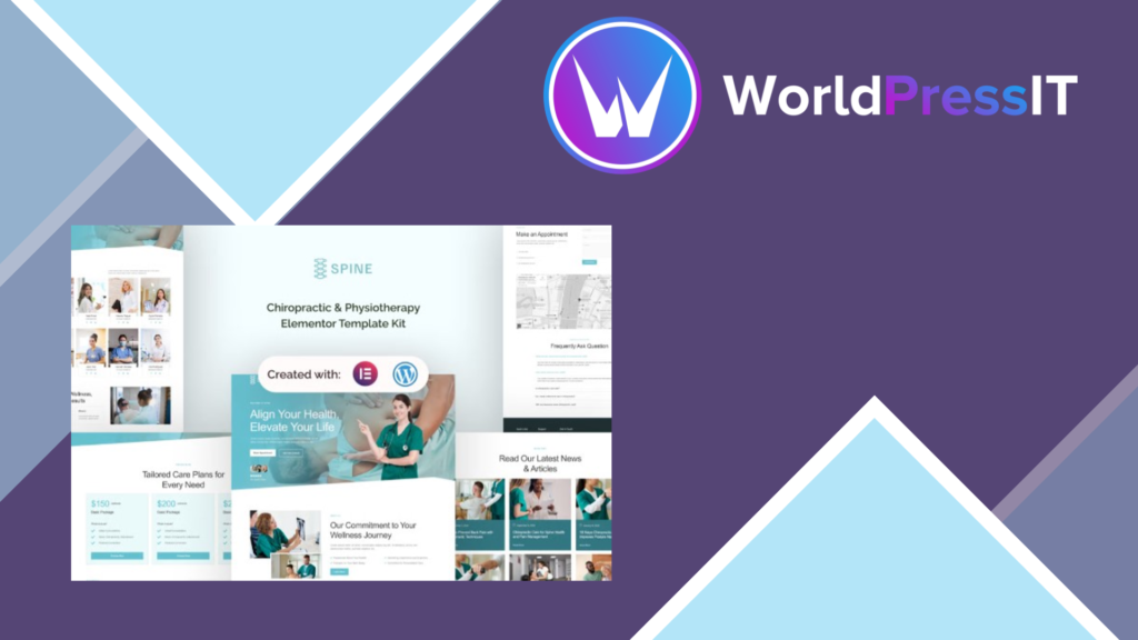 Spine – Chiropractic and Physiotherapy Elementor Template Kit