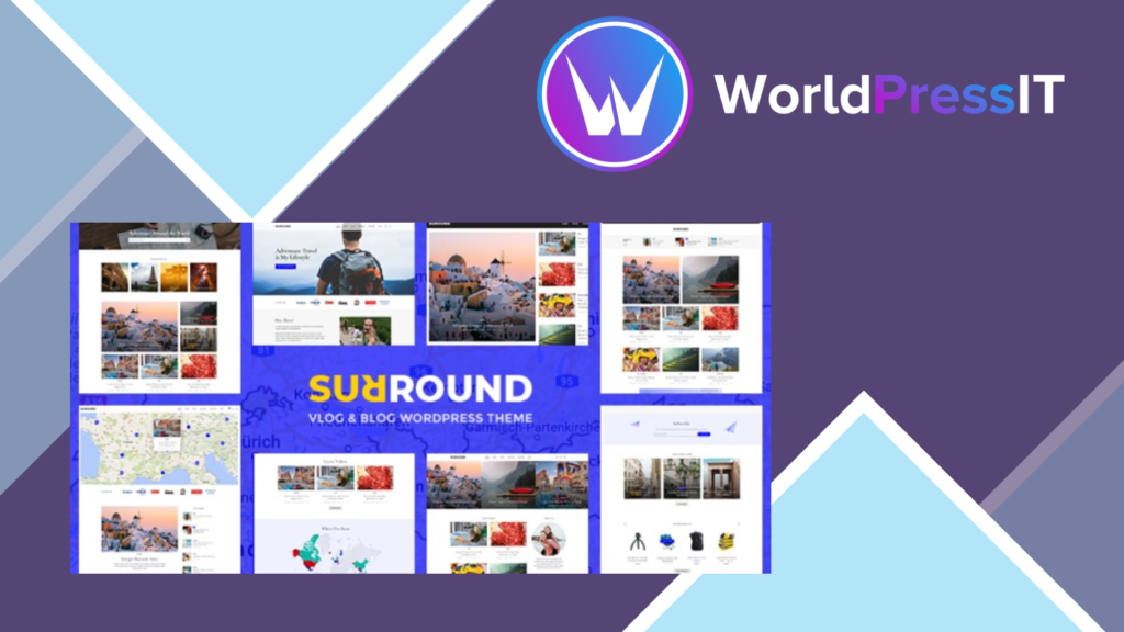 Surround - Vlog and Blog WordPress Theme