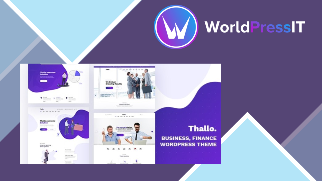Thallo - Consulting and Finance WordPress Theme