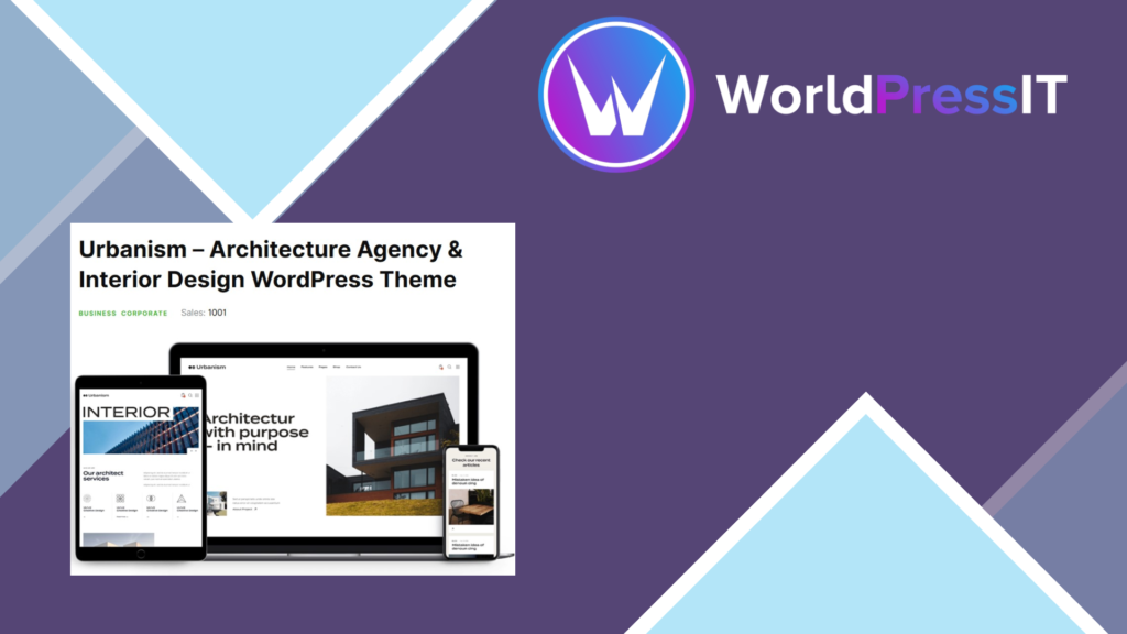 Urbanism – Architecture Agency and Interior Design Theme