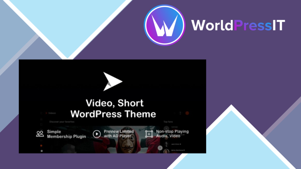 Videon - Video, Short WordPress Theme