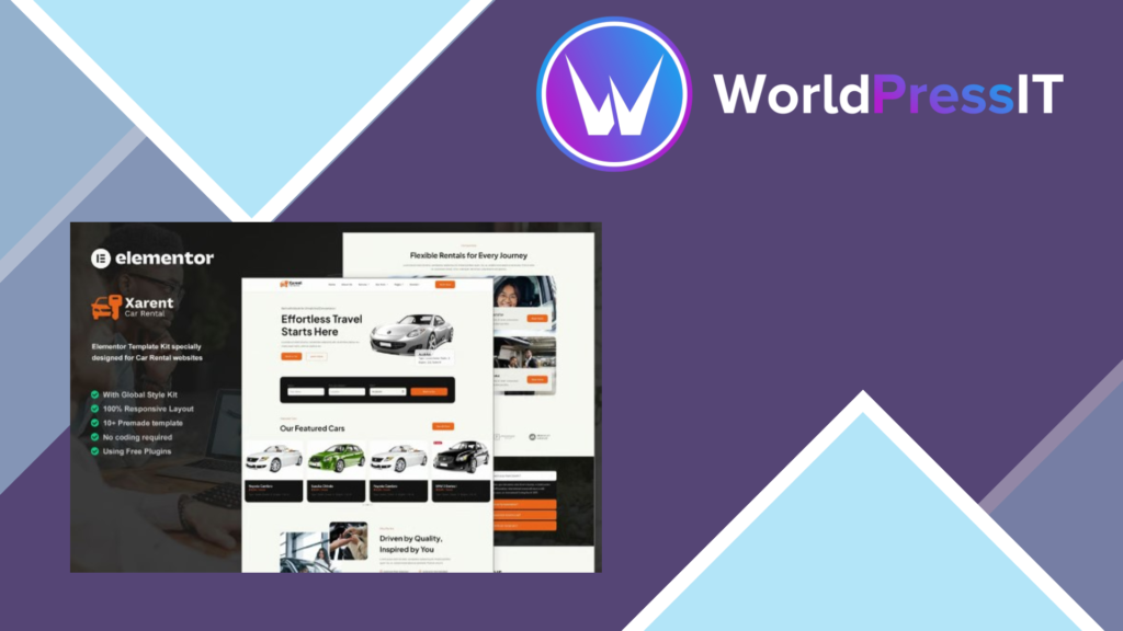Xarent – Car Rental Elementor Template KitLatest Xarent – Car Rental Elementor Template Kit