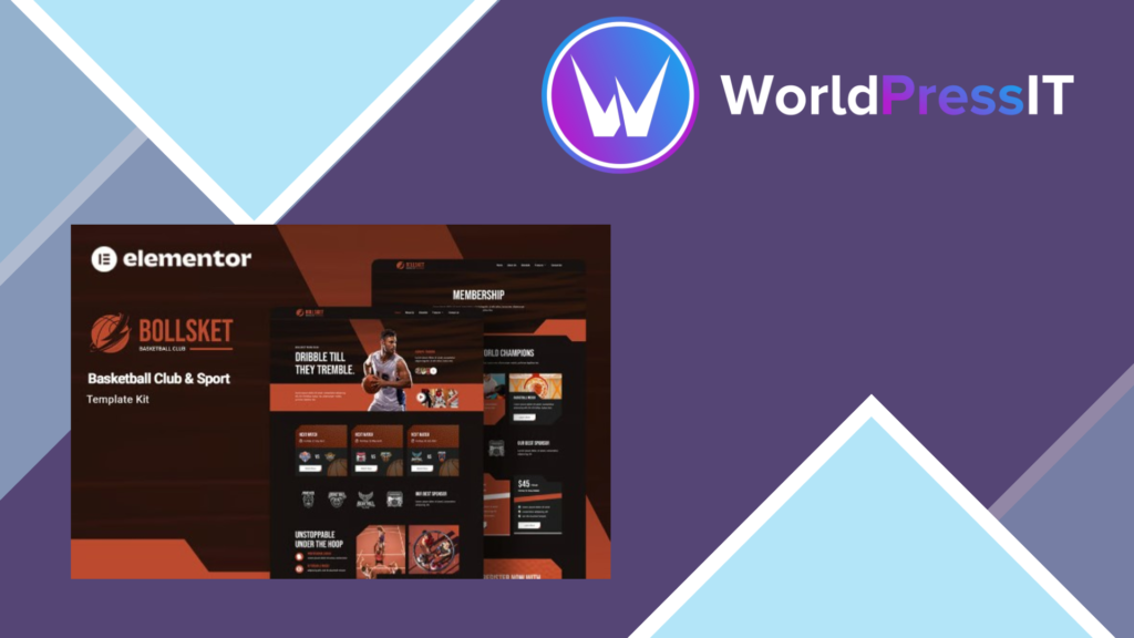 Bollsket – Basketball Club and Sport Elementor Template Kit
