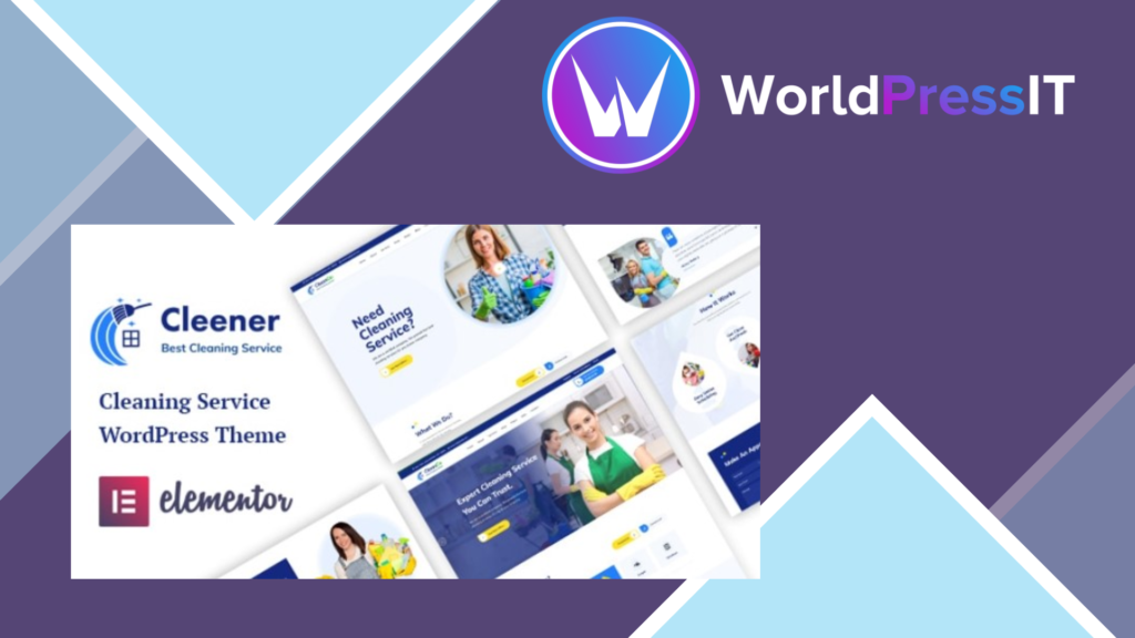 Cleener - Cleaning Services WordPress Theme