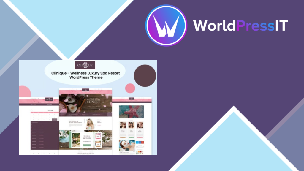 Clinique – Wellness Luxury Spa Resort WordPress