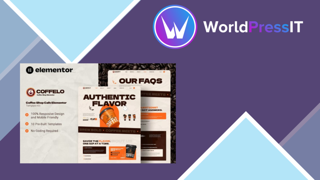 Coffelo – Coffee Shop Cafe Elementor Template Kit
