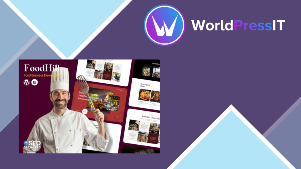 FoodHill – Restaurant Elementor Template Kit