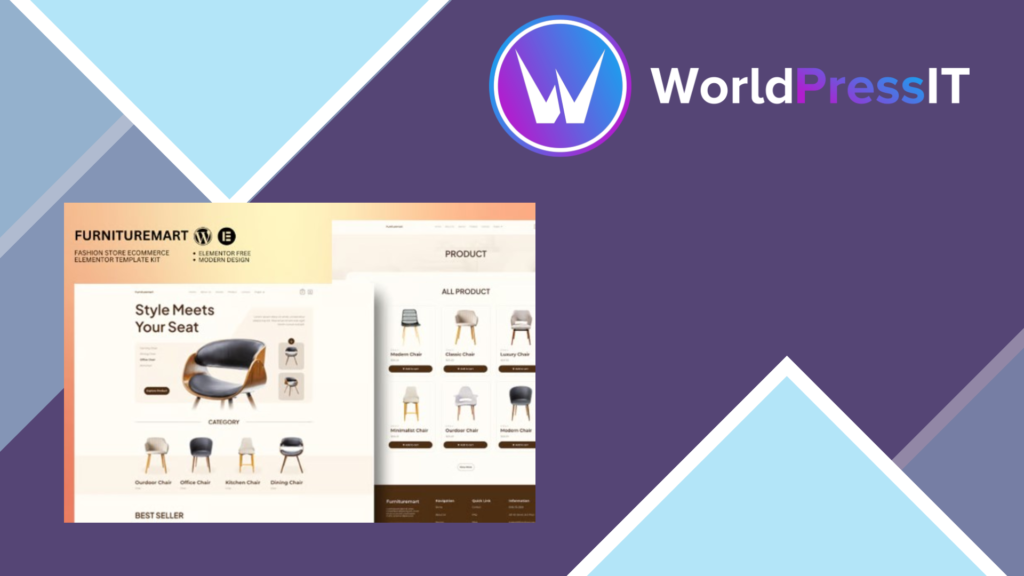 Furnituremart – Furniture Ecommerce Elementor Template Kit