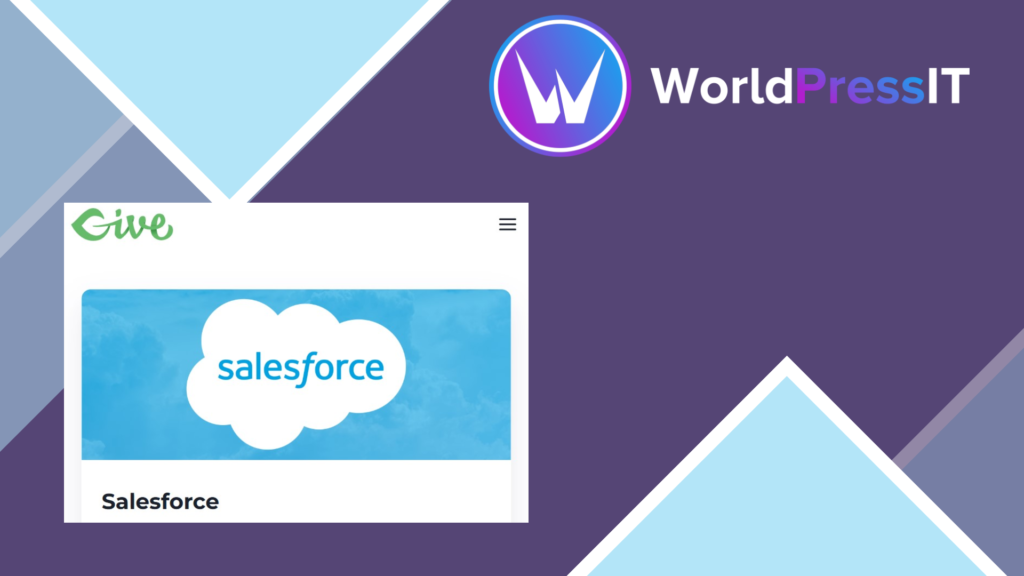 Give Salesforce