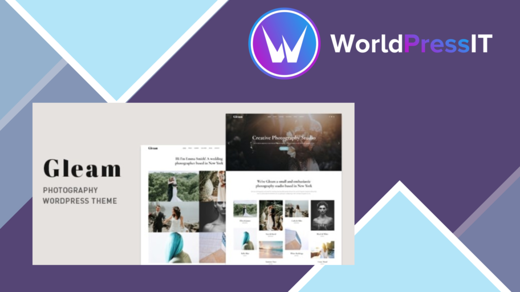 Gleam - Portfolio Photography WordPress Theme