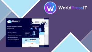 Hostom – Hosting and WHMCS Elementor Template Kit