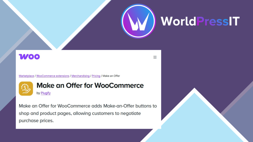 Make an Offer For Woocommerce
