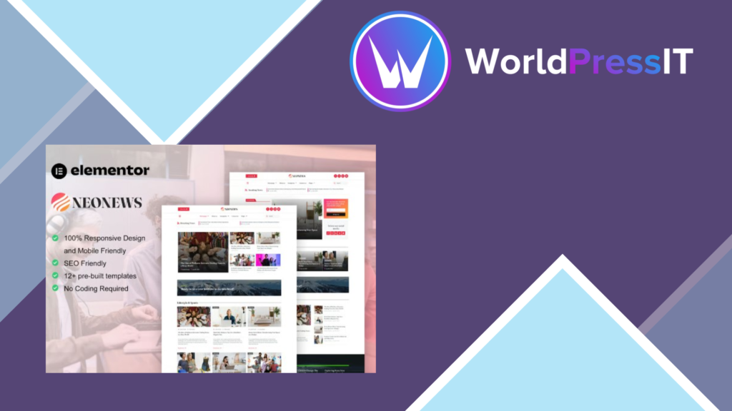 NeoNews – News and Magazine Elementor Template Kit