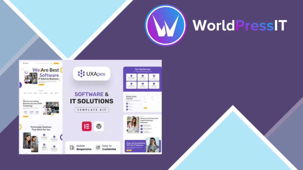 UXApex – IT Solutions and Services Company Elementor Template Kit