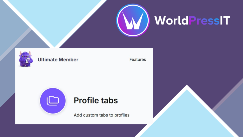 Ultimate Member – Profile tabs