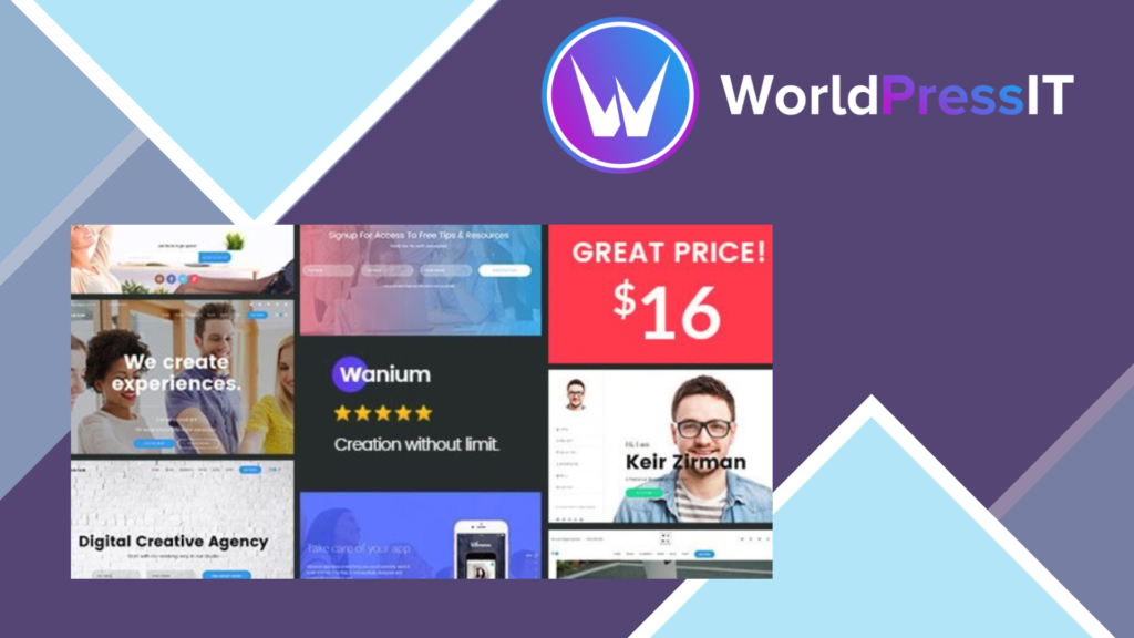 Wanium - A Elegant Multi-Concept Theme