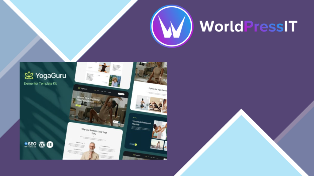 YogaGuru – Yoga Teacher and Studio Elementor Template Kits