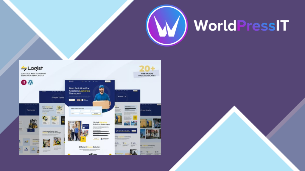 Logist – Logistics And Transport Elementor Pro Template Kit