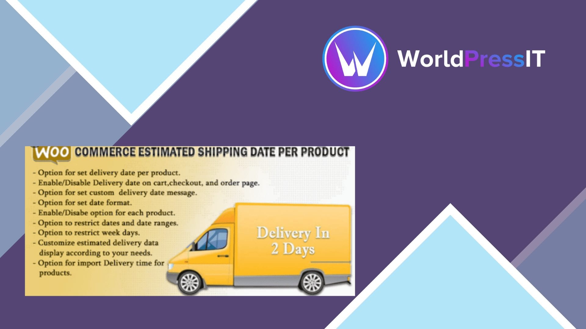 Display Estimated Delivery Date Formats in WooCommerce