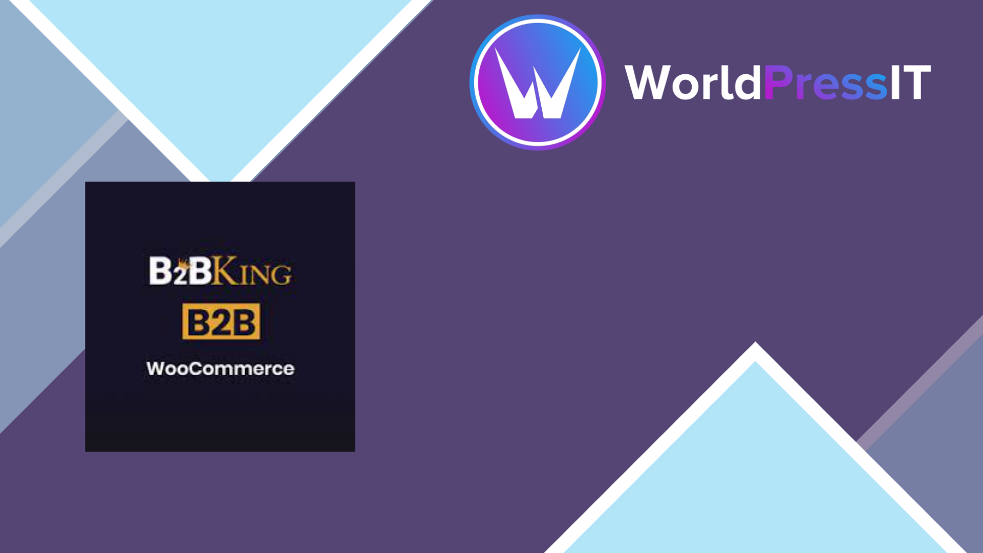 B2BKing – The Ultimate WooCommerce B2B And Wholesale Plugin - WorldPress IT