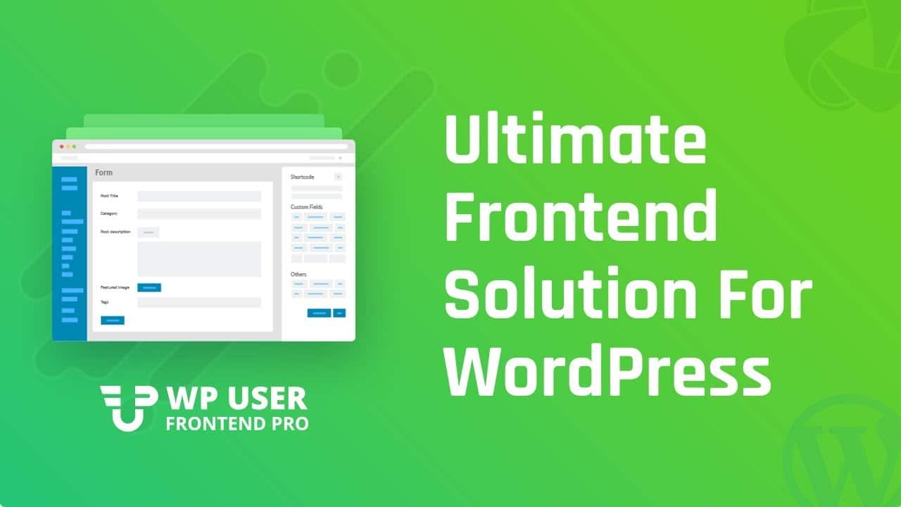 Frontend Post. Frontend user profile WOOCOMMERCE. Дизайн под фронтэнд. Wp users